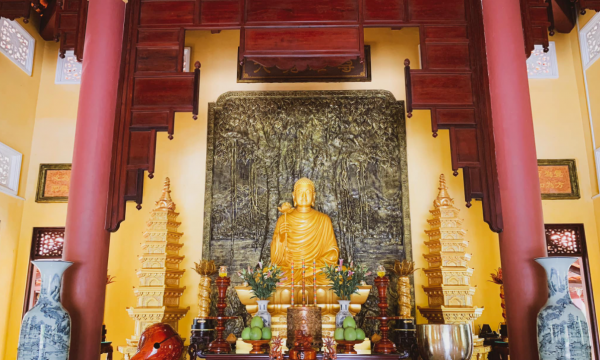 Khung cảnh thanh tịnh tại Thiền viện Trúc Lâm Thanh Nguyên