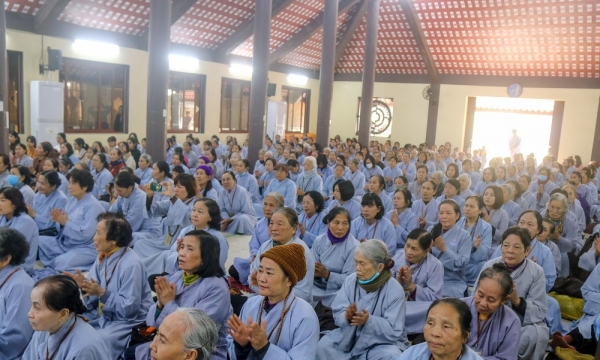Chùa Hòa Phúc tổ chức Lễ tạ pháp - Tổng kết khóa tu và tri ân Phật tử