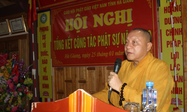 Phật giáo Hà Giang tổng kết – triển khai công tác Phật sự năm 2020 - 2021