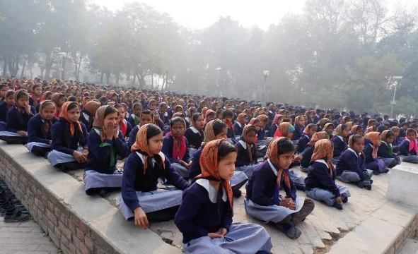 Thiền tập và tuổi thơ tại Trường Kiều Đàm Di, Ấn Độ