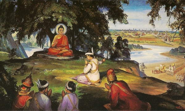 Lòng ngưỡng mộ Phật của vua A Dục