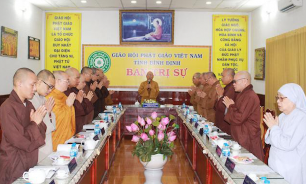 Ban Thường trực Ban Trị sự Phật giáo tỉnh Bình Định triển khai nhiều Phật sự