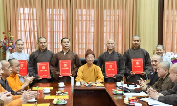 HVPGVN tại TP.HCM: Chuẩn bị tuyển sinh Cử nhân Phật học năm 2021 và bổ sung nhân sự mới