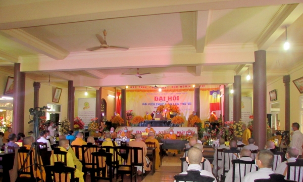 Đại hội Đại biểu Phật giáo Huyện Diên Khánh lần thứ VII, nhiệm kỳ 2021-2026