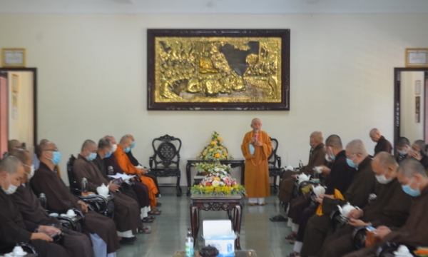 Phật giáo Huế họp khẩn về việc tổ chức Đại lễ Phật đản và An cư kiết hạ Pl.2565