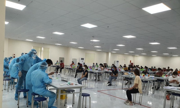 Phát hiện hơn 300 công nhân ở Bắc Giang dương tính với nCoV