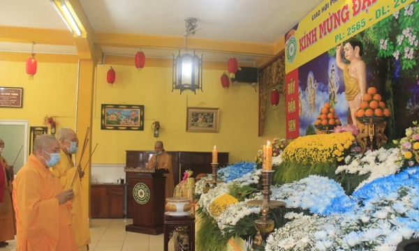 BTS Phật giáo tỉnh Đồng Tháp trang nghiêm lễ Phật Đản PL.2565
