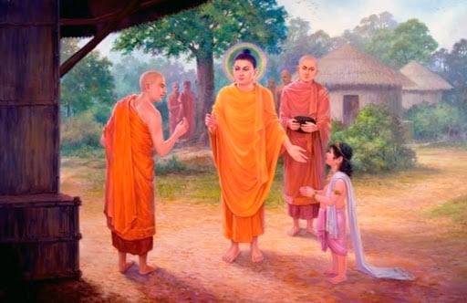 Phật dạy La Hầu La cách thức buông xả