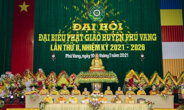 Phật giáo huyện Phú Vang (Thừa Thiên Huế) tổ chức Đại hội lần 2