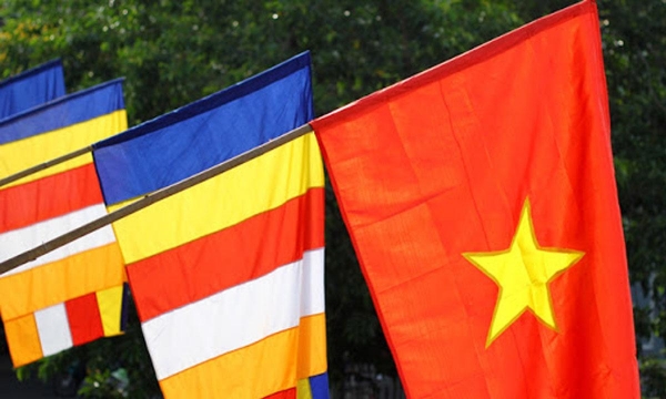 Công văn đề nghị các chùa, cơ sở tự viện thường xuyên treo cờ Tổ quốc và cờ Phật giáo
