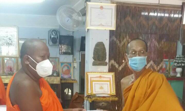 Hội Đoàn kết Sư sãi Yêu nước tỉnh Trà Vinh hỗ trợ 143 chùa Khmer mùa An cư kiết hạ