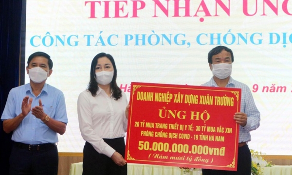 Cư sĩ Phật tử Nguyễn Văn Trường ủng hộ 50 tỷ đồng cho công tác phòng chống dịch Covid-19