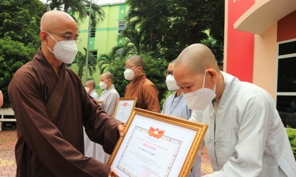 Tình nguyện viên Phật giáo đợt 2 hoàn thành nhiệm vụ tại các bệnh viện điều trị Covid-19
