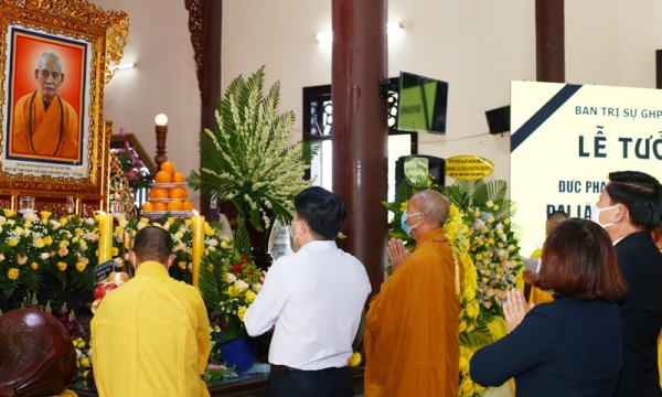 Phật giáo Quảng Nam tưởng niệm Đại lão Hòa thượng Thích Phổ Tuệ – Đức Pháp chủ GHPGVN