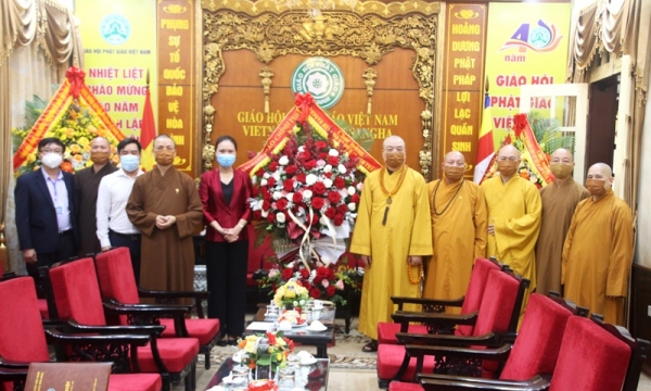 Ban Tôn giáo Chính phủ chúc mừng Giáo hội Phật giáo Việt Nam