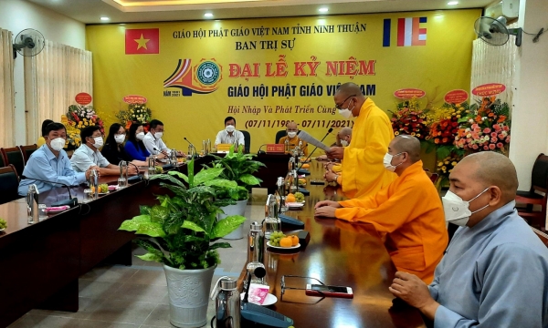 Phật giáo Ninh Thuận long trọng tổ chức Đại lễ kỷ niệm 40 năm ngày thành lập GHPGVN