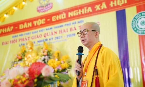 Đại hội Phật giáo quận Hai Bà Trưng lần thứ IX nhiệm kỳ 2021 – 2026 thành công tốt đẹp