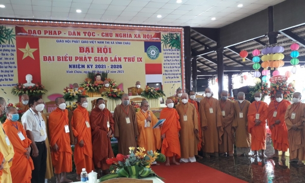 Đại hội Phật giáo Thị xã Vĩnh Châu nhiệm kỳ 9
