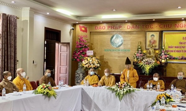 Hội nghị tổng kết hoạt động Phật sự của Phật giáo tỉnh Quảng Ninh năm 2021