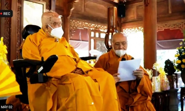 Kỷ niệm ngày truyền thống Thiền phái Trúc Lâm Yên Tử tại thiền viện Thường Chiếu