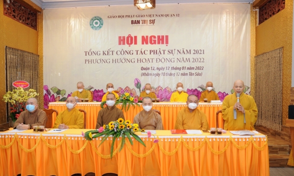 TP.HCM: Phật giáo quận 12 bước phát triển mới.