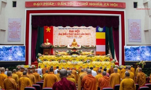 Phiên trù bị Đại hội đại biểu Phật giáo TP.Thủ Đức lần I (nhiệm kỳ 2021-2026)