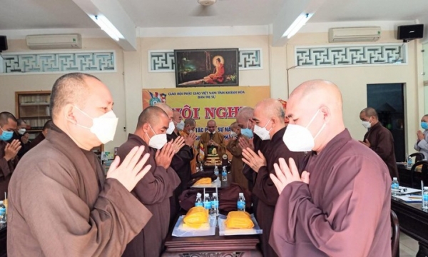 Khánh Hòa: Hội nghị tổng kết công tác Phật sự năm 2021