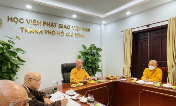 Học viện PGVN Tp. Hồ Chí Minh Tổng kết cuối năm 2021 và phương hướng hoạt động năm 2022