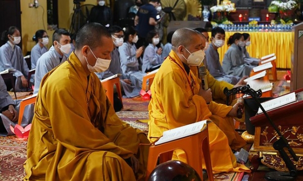 Hà Nội: Kỷ niệm ngày Đức Phật thành đạo tại trụ sở Trung ương GHPGVN - chùa Quán Sứ