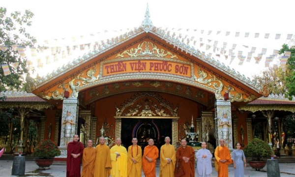 Ban Trị sự Phật giáo TP. Biên Hòa chúc Tết chư tôn đức giáo phẩm