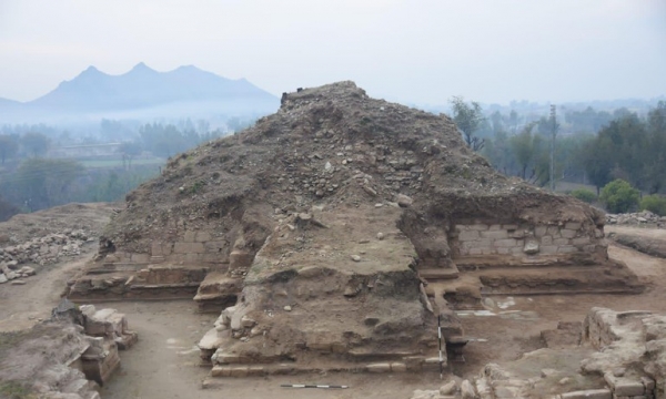 Phát hiện bảo tháp Phật giáo và các di vật khoảng 1.800 tuổi ở Pakistan