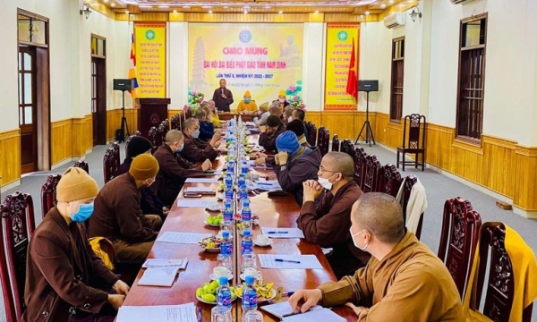Nam Định: Hội nghị kiện toàn các chức danh Ban Trị sự Phật giáo tỉnh