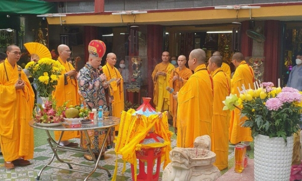 Trai đàn chẩn tế hoàn đàn pháp hội Dược Sư tại chùa Văn Thánh
