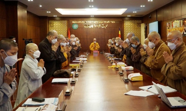 Ban Thường trực Ban Trị sự Phật giáo TP.HCM triển khai tổ chức Phật đản, đại hội lần thứ X