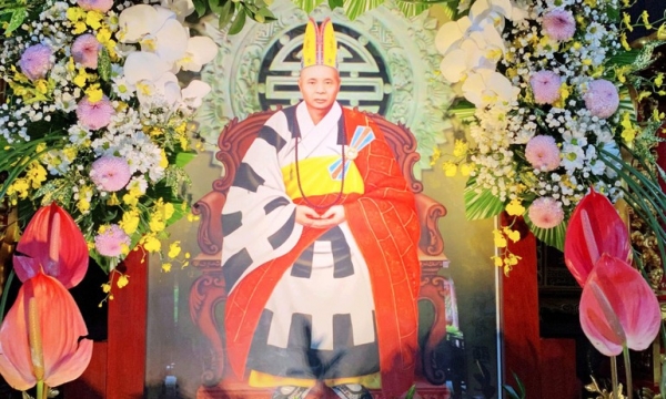Long An: Tông phong Thiên Thai Giáo Quán tưởng niệm Tổ sư Hiển Kỳ