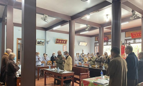Quảng Nam: Phật giáo huyện Duy Xuyên họp triển khai công tác Phật sự