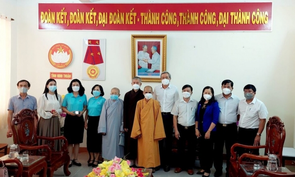 Ninh Thuận: Phật giáo tỉnh hoạt động thiện nguyện chào mừng đại hội tỉnh nhiệm kì 2022 – 2027