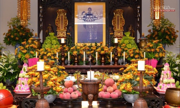 Lễ húy nhật lần thứ 26 cố Thượng tọa Thích Minh Phát tại chùa Viên Giác