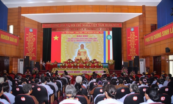 Phiên trù bị Đại hội đại biểu Phật giáo tỉnh Lạng Sơn lần thứ IV