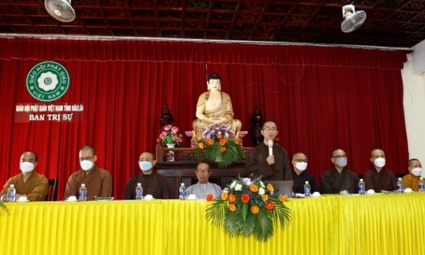 Phật giáo TP.Buôn Ma Thuột triển khai công tác Đại lễ Phật đản và An cư Kiết hạ Phật lịch 2566