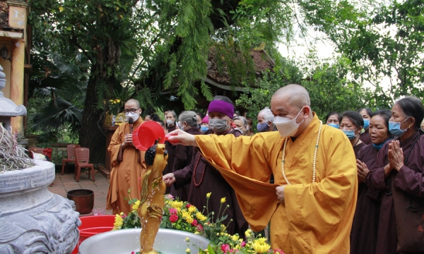 Chùa Sùng Khánh tổ chức lễ Phật đản Phật lịch 2566