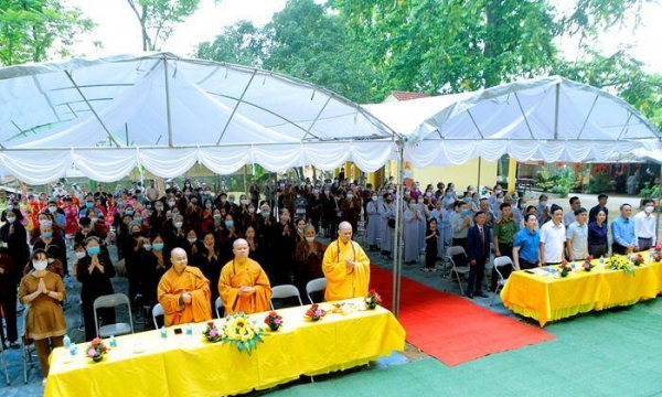 Thái Nguyên: Đại lễ Phật đản tại Chùa Hang huyện Định Hóa, PL. 2566-DL. 2022