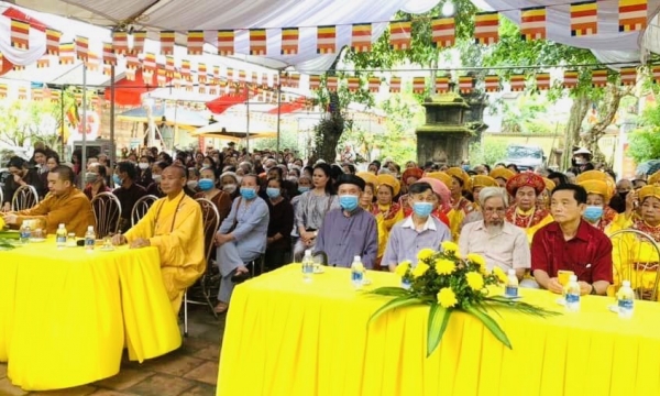 Chùa Láp trang nghiêm tổ chức Đại lễ Phật Đản PL 2566
