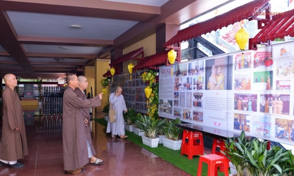 Khai mạc triển lãm “Phật giáo TP.Hồ Chí Minh bốn thập niên xây dựng và phát triển”