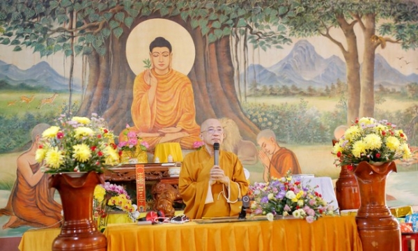 Chùa Trúc Lâm tổ chức khóa tu “Một ngày an vui” cho Phật tử S’tiêng