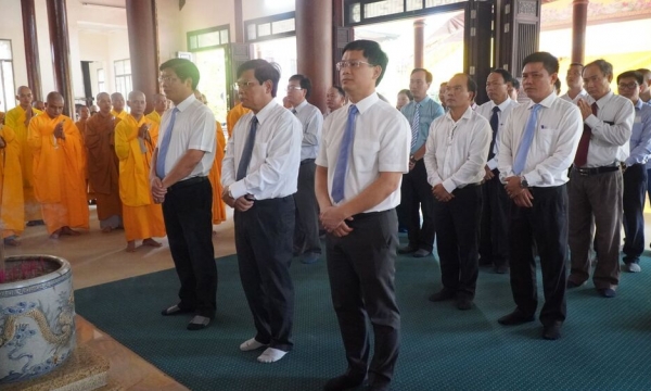 Lãnh đạo tỉnh TT Huế dự Đại lễ Vu lan - Phật lịch 2566