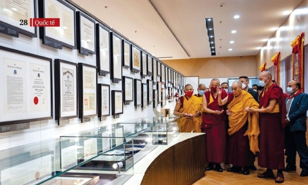 Khánh thành thư viện và văn khố nhân sinh nhật lần thứ 87 Đức Dalai Lama