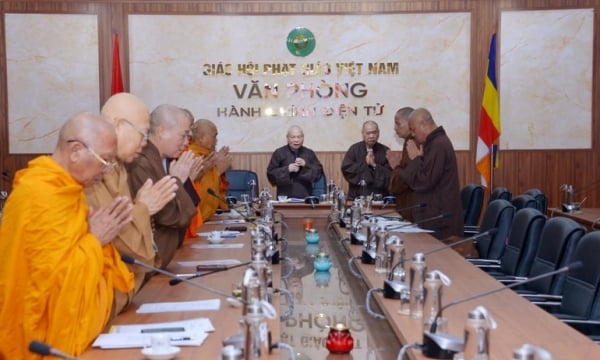 Ban Chỉ đạo, Ban Nhân sự Đại hội Phật giáo toàn quốc lần thứ IX họp trực tuyến