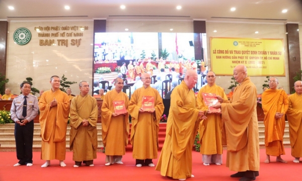 Ra mắt Ban Hướng dẫn Phật tử TP.HCM