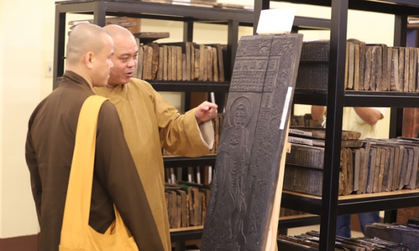 Giới thiệu kho mộc bản của Phật giáo xứ Huế